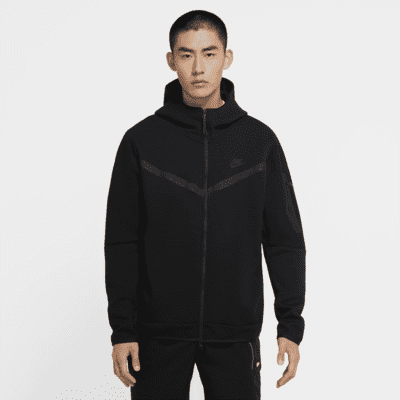 Nike tech fleece all black on sale